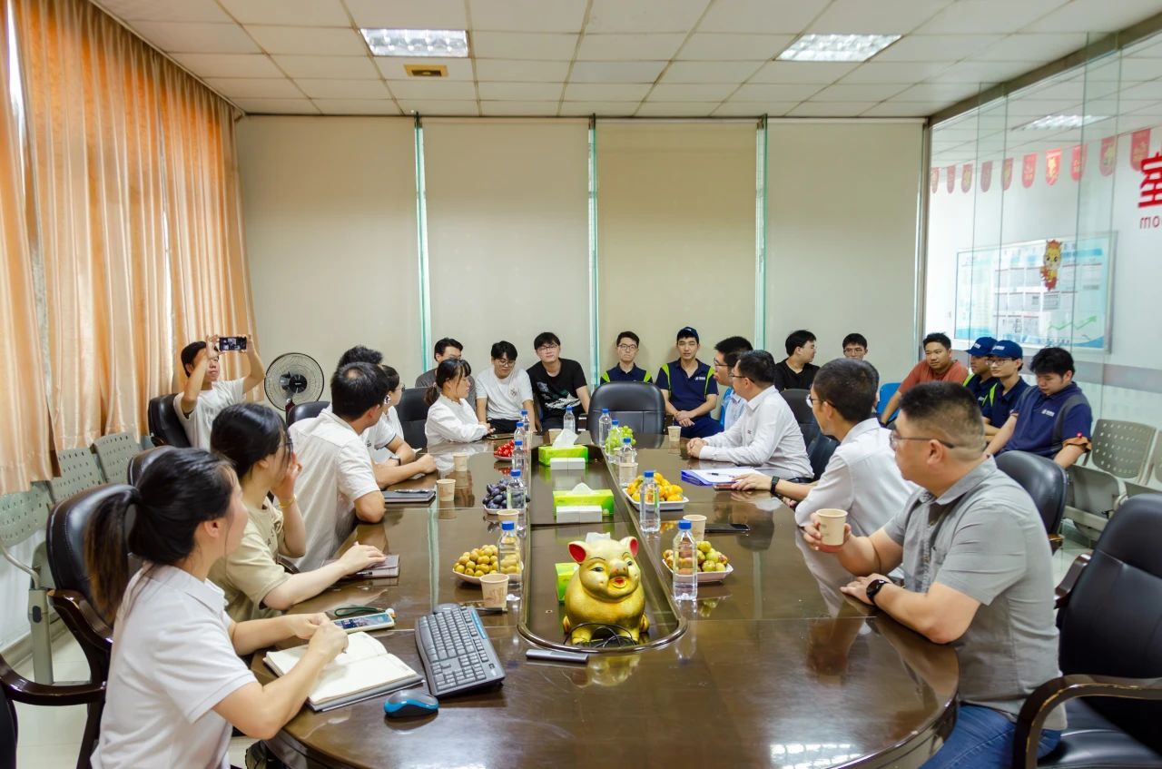 海工師生赴恒安集團開展實習(xí)就業(yè)回訪交流